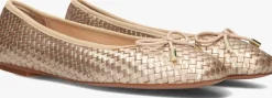 gouden inuovo ballerina's a92018