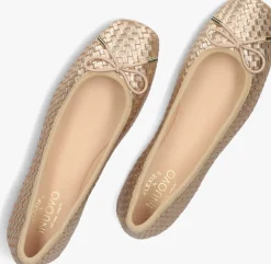 gouden inuovo ballerina's a92018