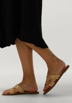 gouden inuovo slippers b09015