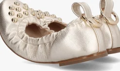 gouden jan jansen ballerina's belle bubbles