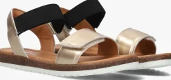 gouden jochie & freaks platte sandalen soul
