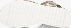 gouden jochie & freaks platte sandalen daisy