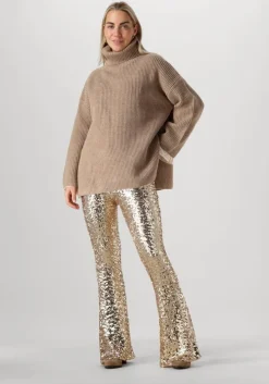 gouden josh v flared broek flora