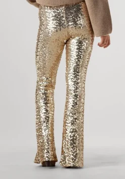 gouden josh v flared broek flora