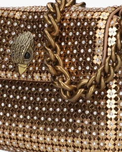 gouden kurt geiger london schoudertas sm party flower shoulder