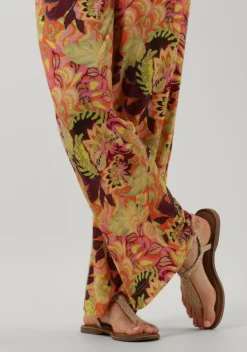 gouden lazamani platte sandalen 75.615