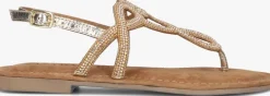 gouden lazamani sandalen 33.510