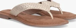 gouden lazamani teenslippers 75.806