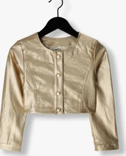 gouden like flo jack flo leahter jacket