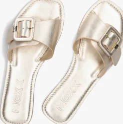 gouden mexx slippers lolli