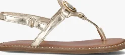 gouden michael kors kids platte sandalen jagger riley