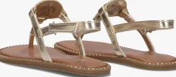 gouden michael kors kids platte sandalen jagger riley