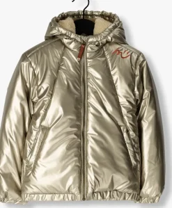 gouden moodstreet gewatteerde jas winterjacket jet