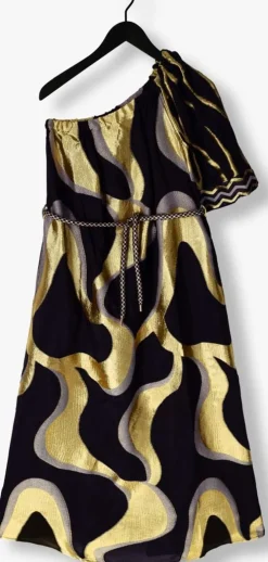 gouden nema maxi jurk n109