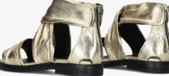 gouden notre-v platte sandalen 1gamba102