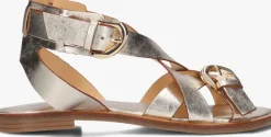 gouden notre-v sandalen 23272
