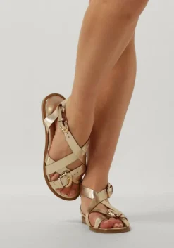 gouden notre-v sandalen 23272
