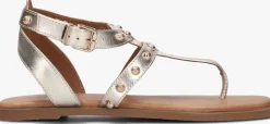 gouden notre-v sandalen 981021