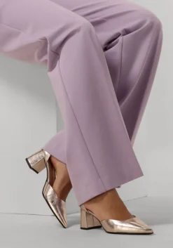 gouden notre-v sandalen met hak 35514