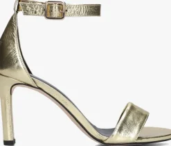 gouden notre-v sandalen x bo - gigi