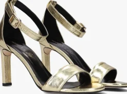 gouden notre-v sandalen x bo - gigi