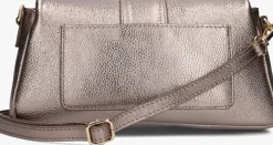 gouden notre-v schoudertas puffy jasmin