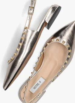 gouden notre-v slingbacks 12270