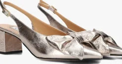 gouden notre-v slingbacks 35503