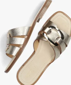 gouden notre-v slippers 22718