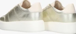 gouden nubikk lage sneakers elise wing