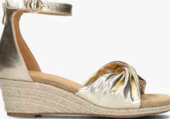 gouden omoda espadrilles 0577-5