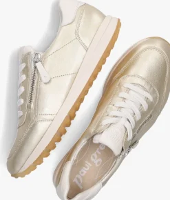 gouden paul green lage sneakers 4085