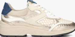 gouden piedi nudi lage sneakers talla 04.02
