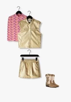 gouden raizzed gilet lotus