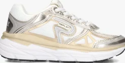 gouden replay lage sneakers christal jr 2