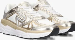gouden replay lage sneakers christal jr 2