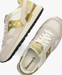 gouden saucony lage sneakers shadow original