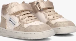 gouden shoesme hoge sneakers bn24w008