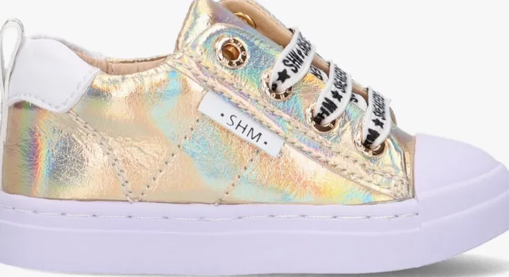 gouden shoesme lage sneakers sh22s001