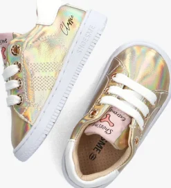 gouden shoesme lage sneakers bn24s010