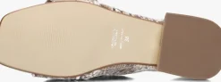 gouden stefano lauran slippers siena