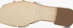gouden stefano lauran slippers 24050