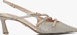 gouden steve madden slingbacks liana-r
