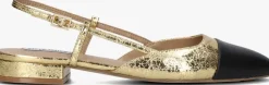 gouden steve madden slingbacks belinda