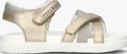 gouden tommy hilfiger sandalen 33236