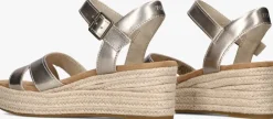 gouden toms sandalen audrey met