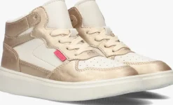 gouden ton & ton hoge sneakers selma
