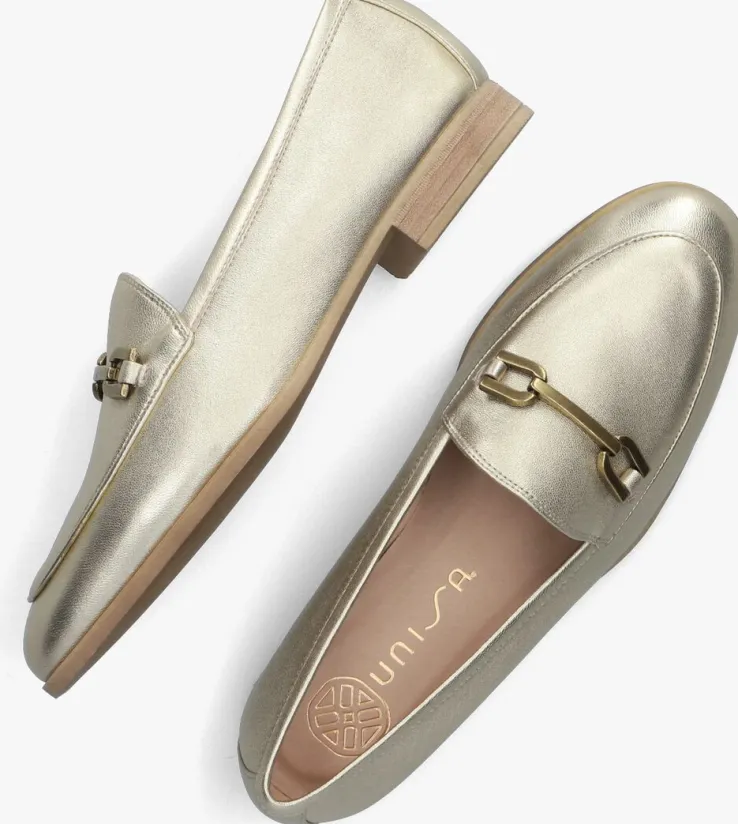gouden unisa loafers dalcy