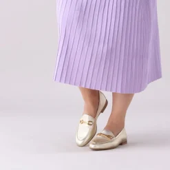 gouden unisa loafers dalcy