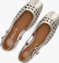 gouden unisa slingbacks brejo